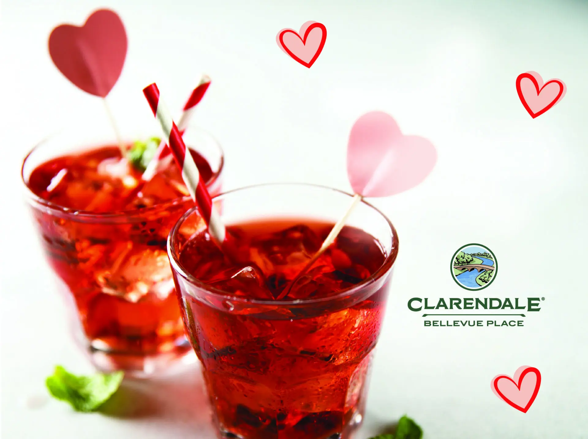 Valentines cocktails